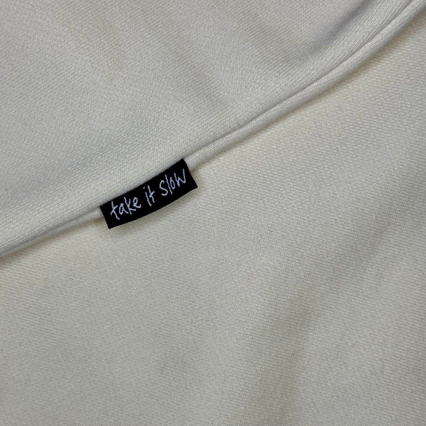 take it slow - embroidered turtle hoodie